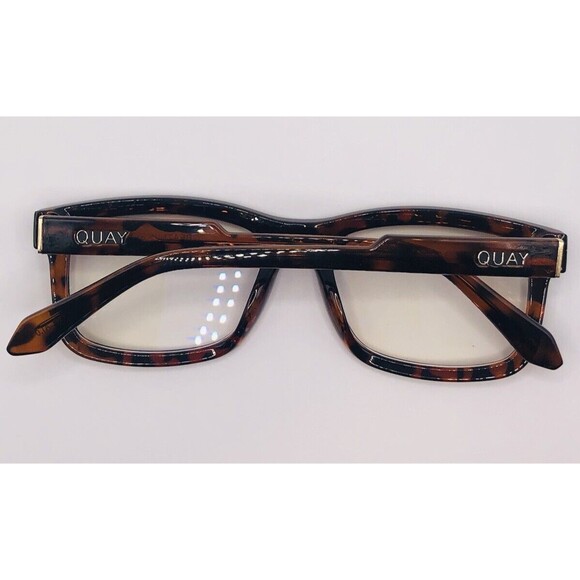 Quay Australia Beatnik Eye Glasses~Tortoise Shell Design~Blue Light - Picture 8 of 11